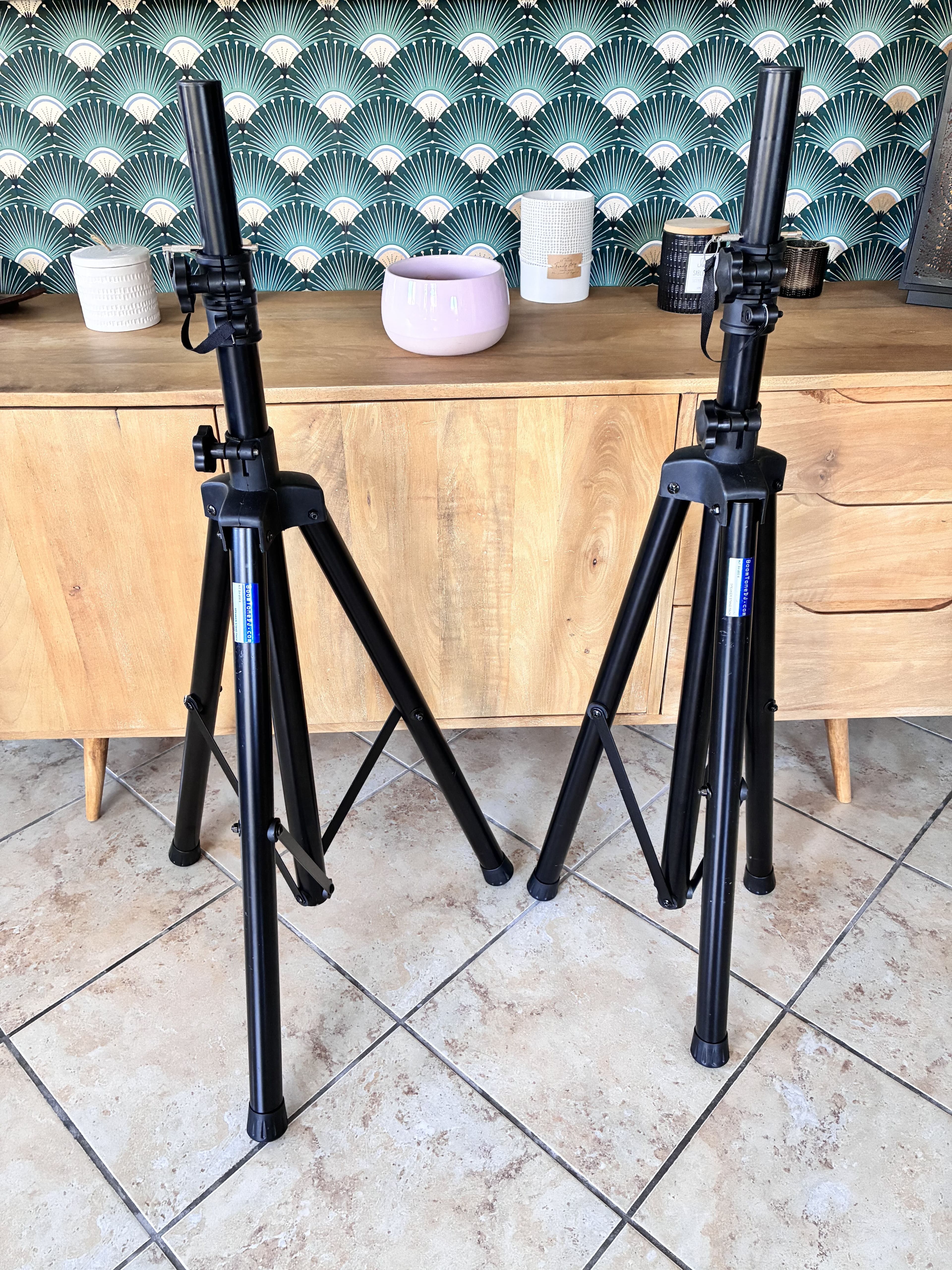 Vends pieds enceintes Boom Tone réf : Kit SV-200 II