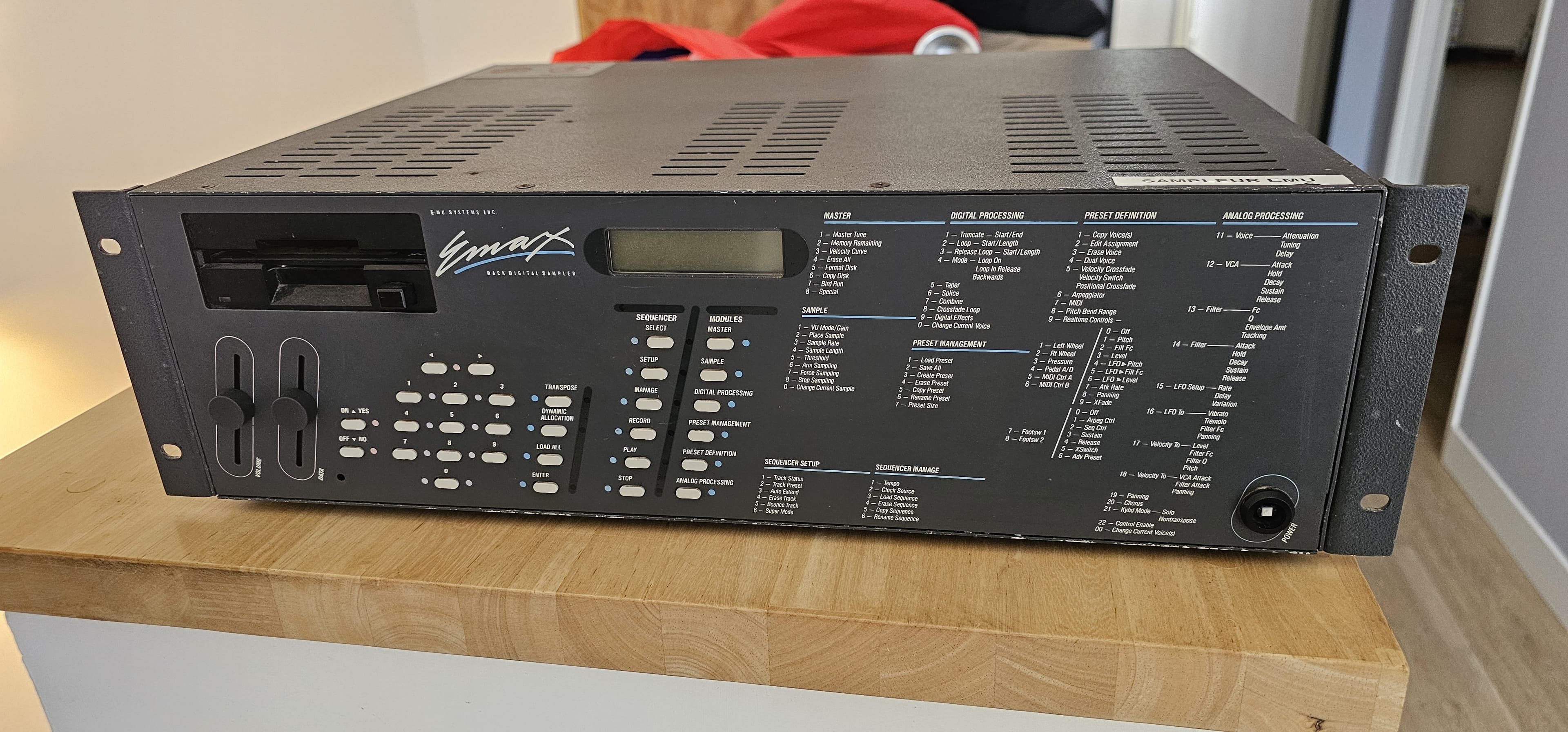 Vends Emax Rack