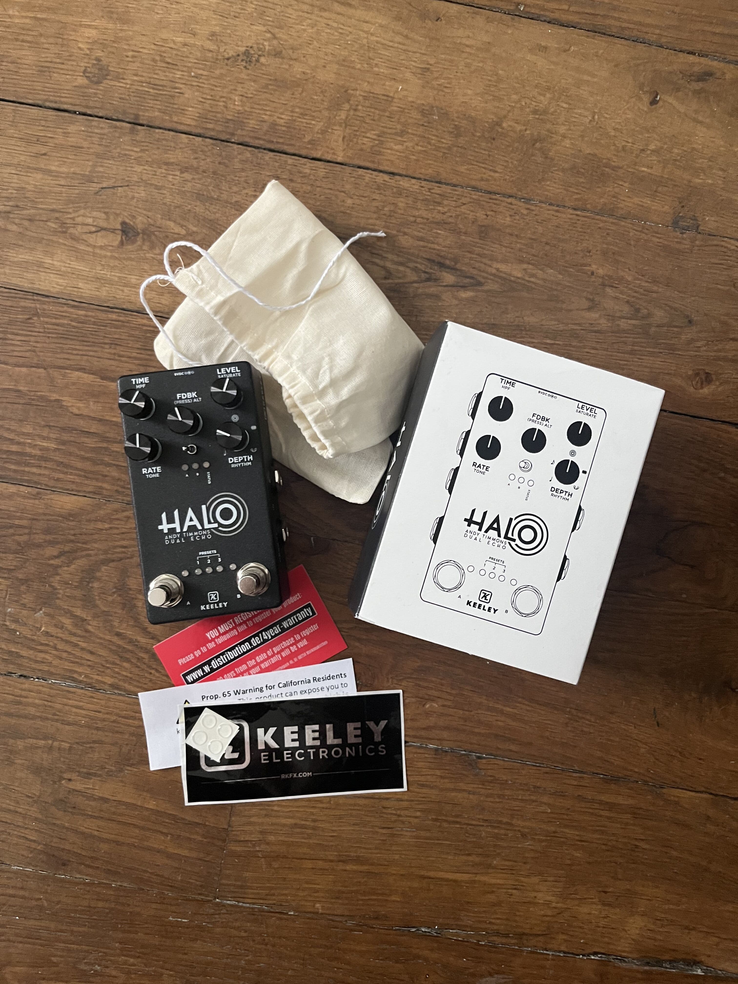 Keeley HALO Andy Timmons Dual Echo (neuf)