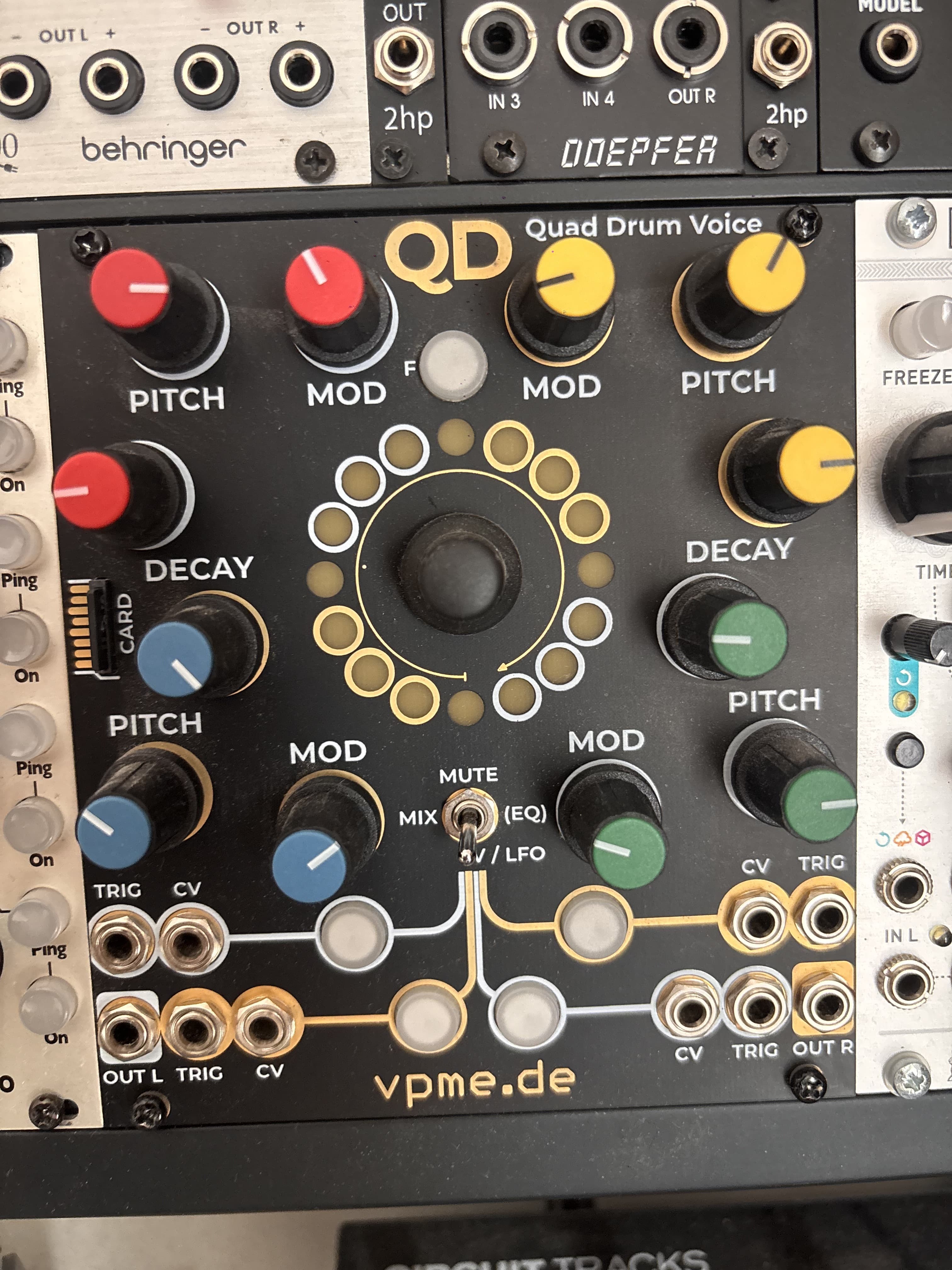 Vends QD Voice Drums