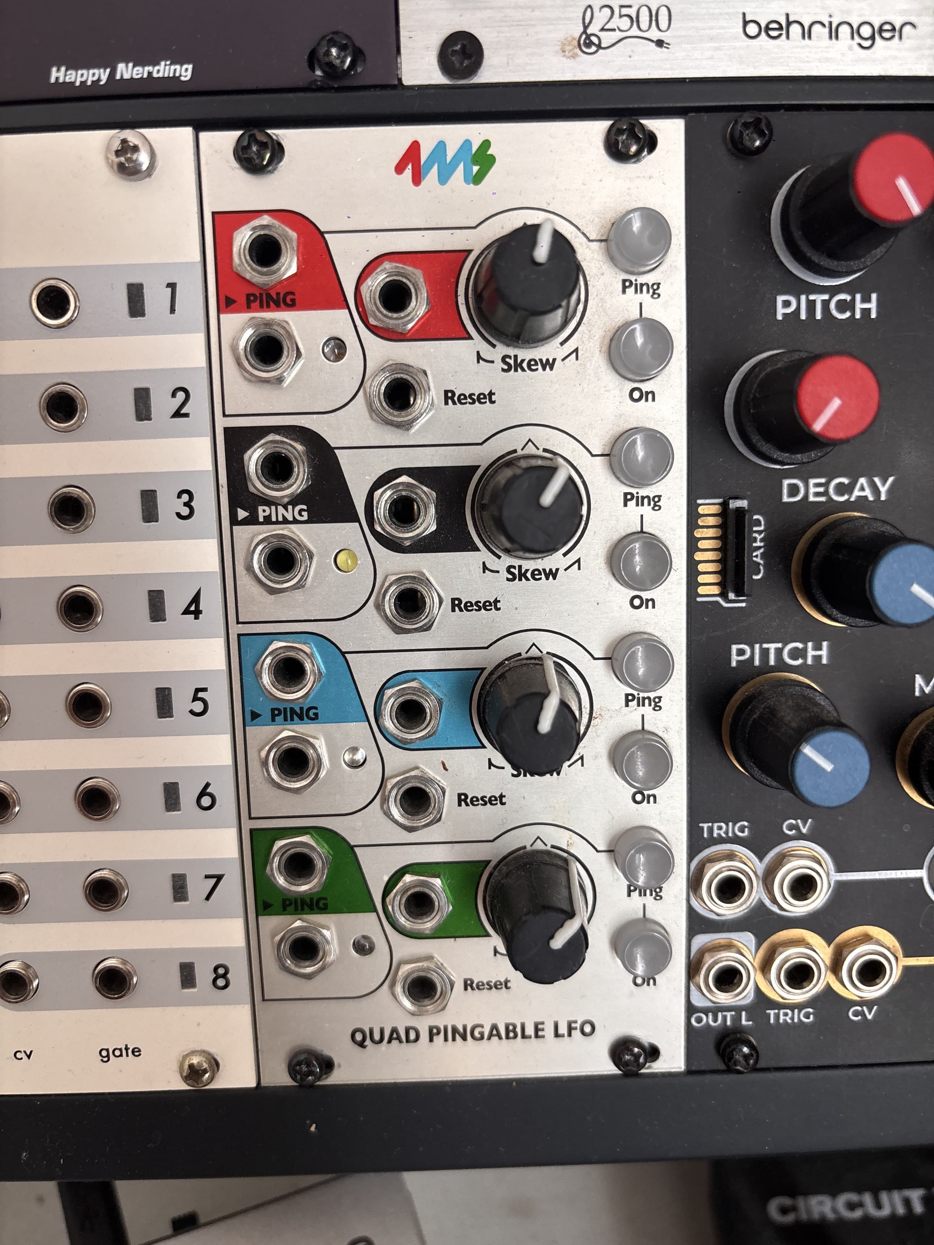 Vends Quad Pingable LFO