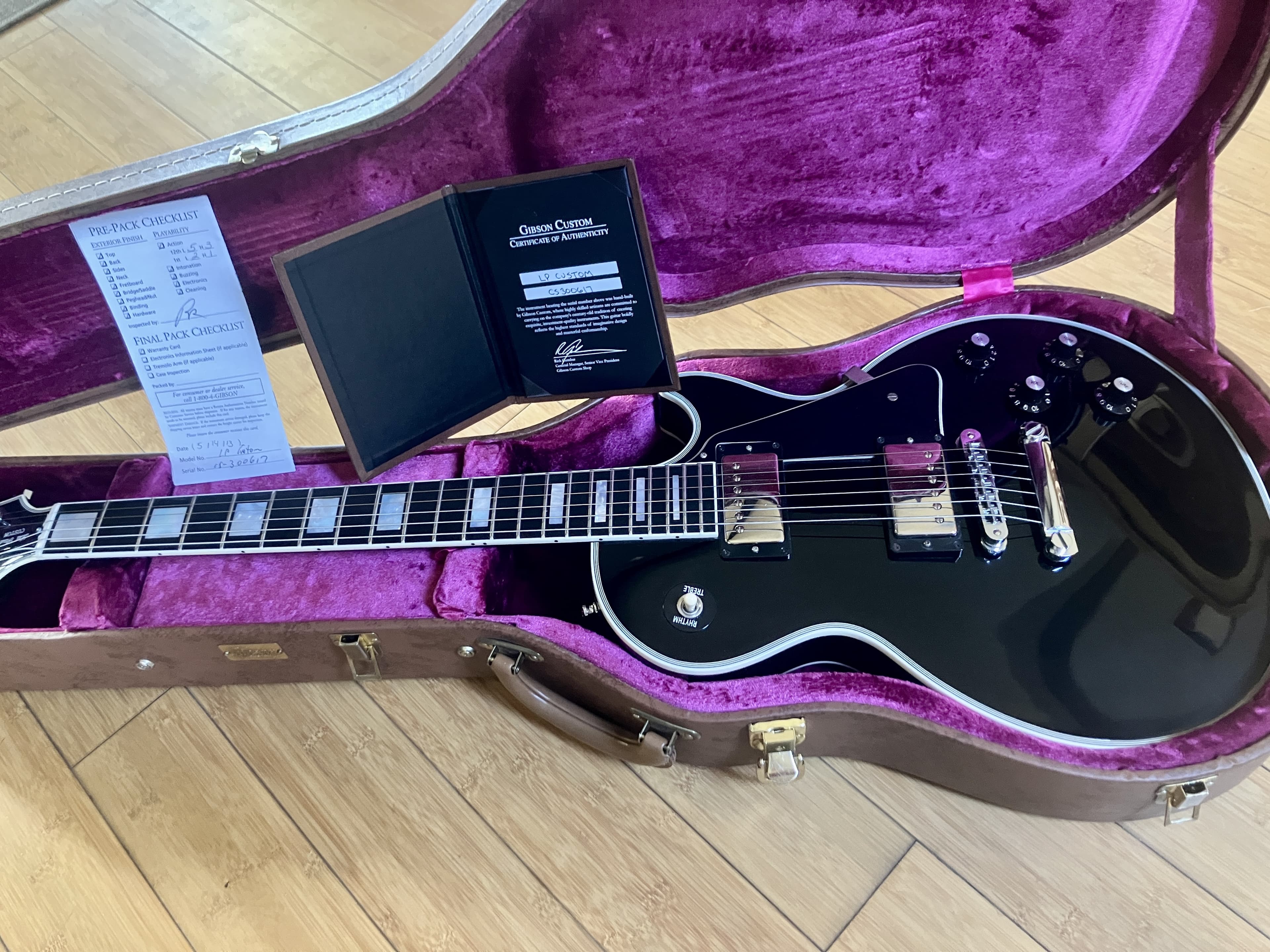 Gibson Les Paul Custom(custom shop)