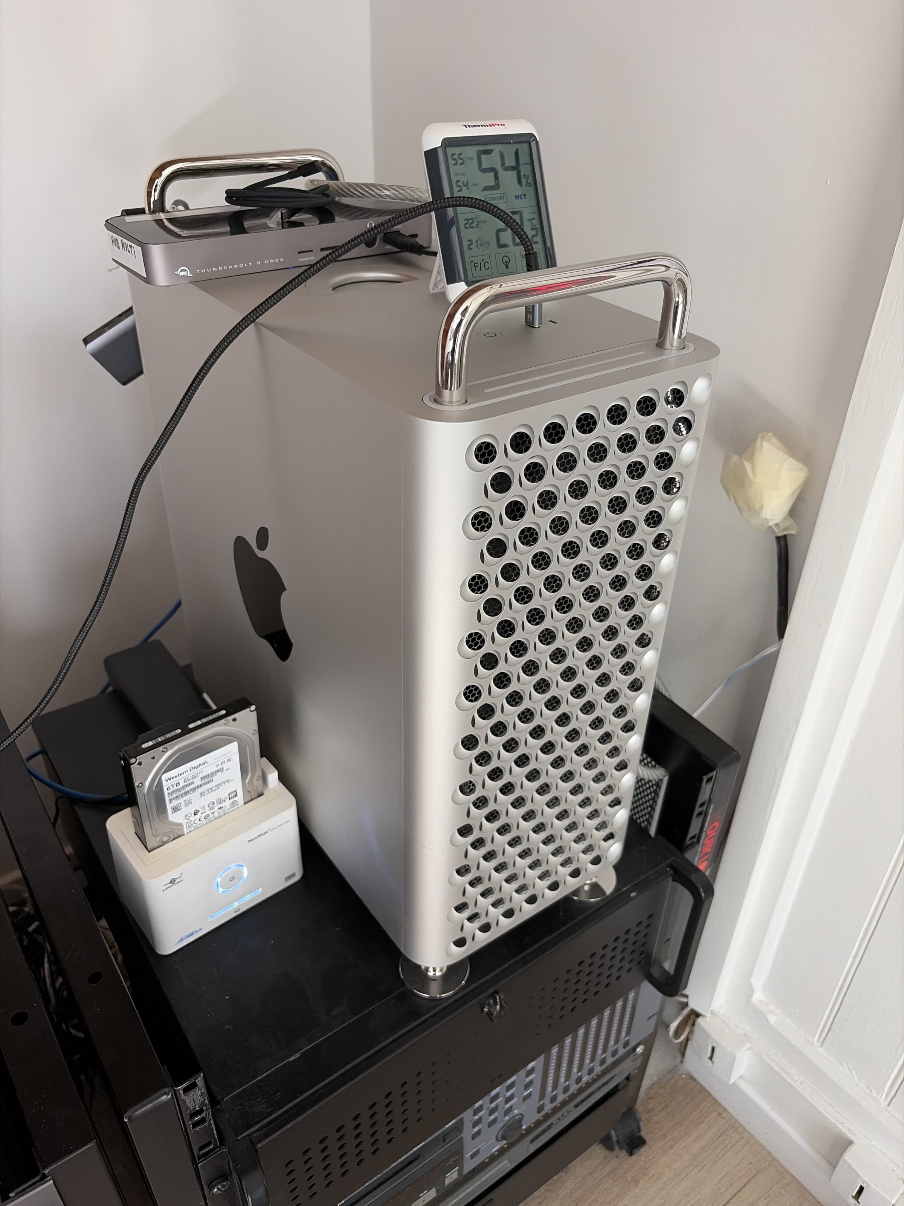 AV macpro 2019 3.3Ghz Intel Xeon 12 cœurs 1To Ram 96 + carte UAD