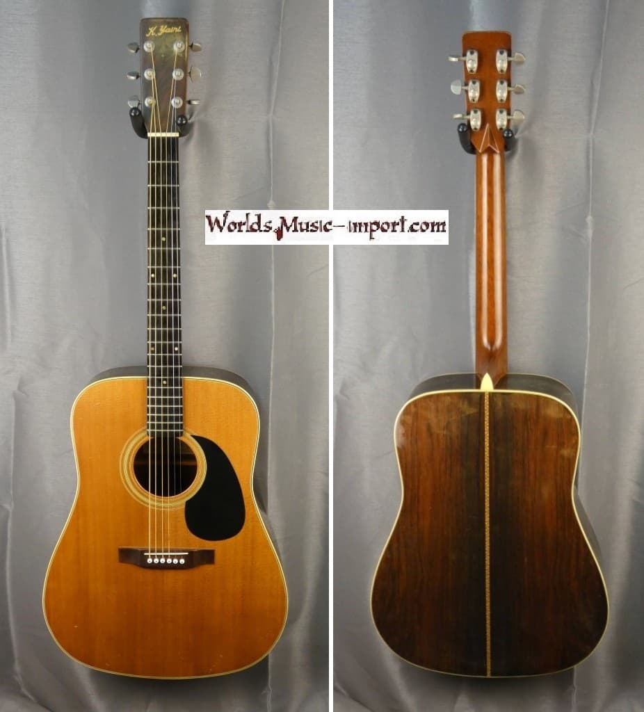 K.YAIRI acoustic YW-350 Natural D-28 1975s Japon import