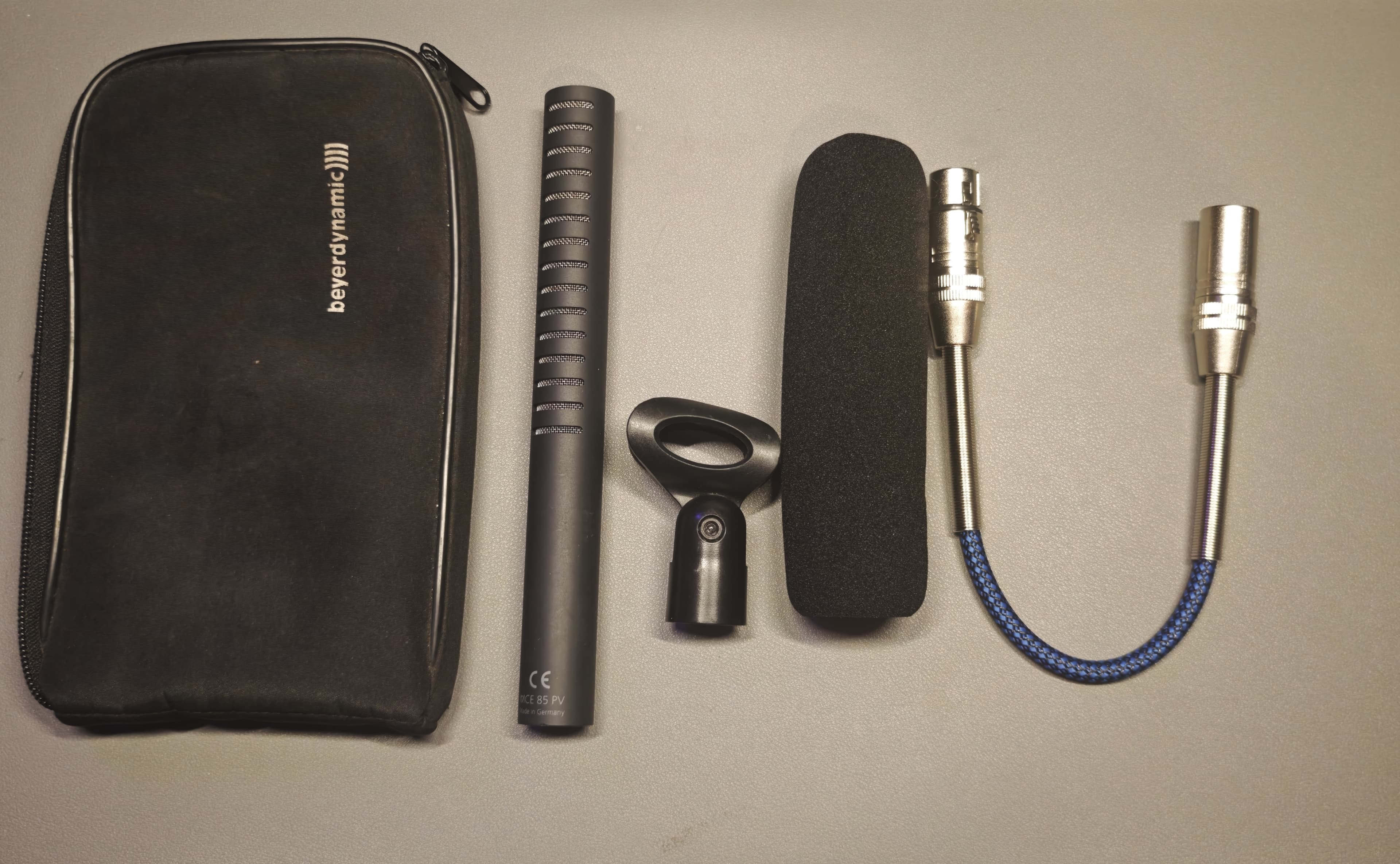 Micro canon Beyerdynamic MCE 85 PV + accessoires