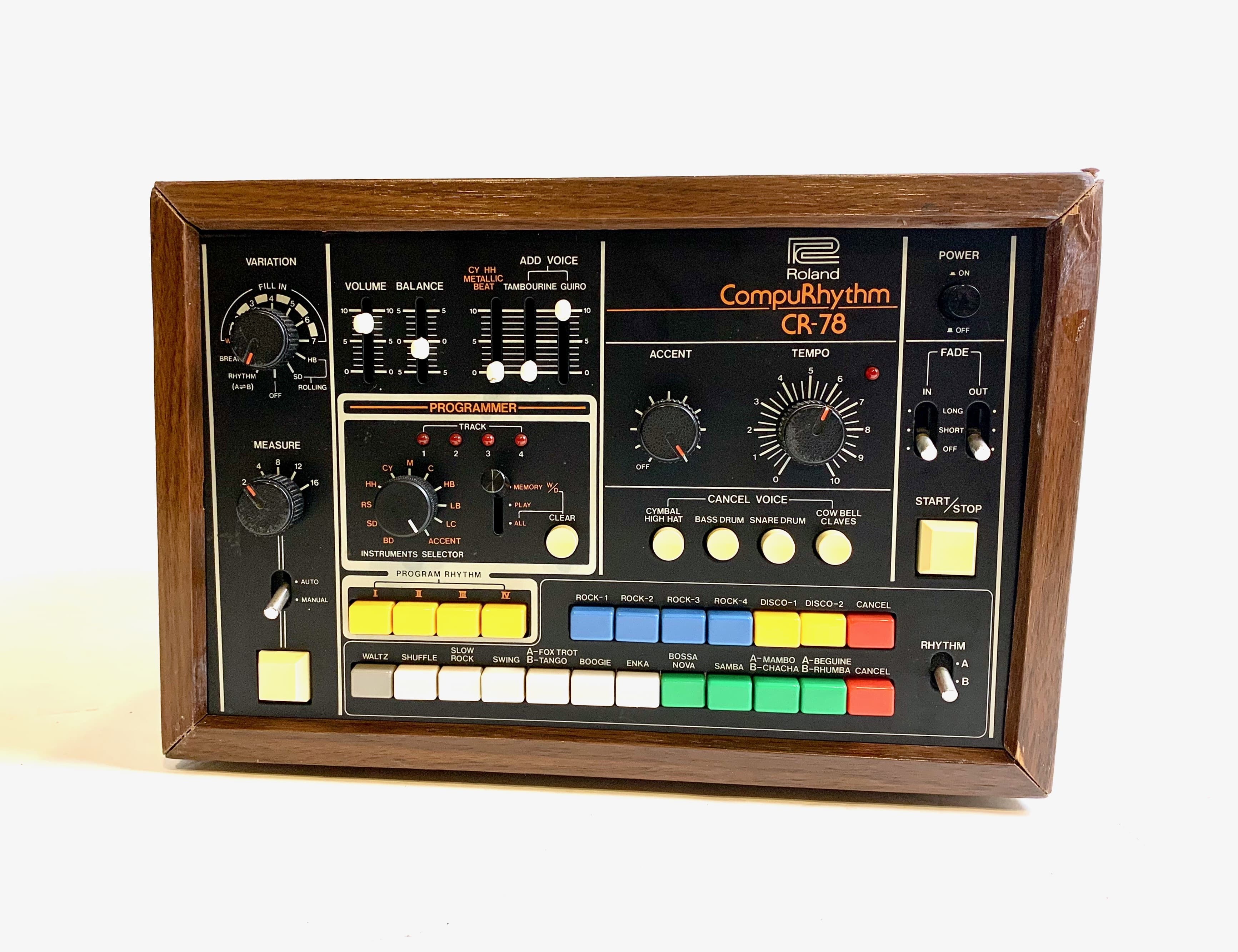 Roland CR-78 CompuRhythm 1980