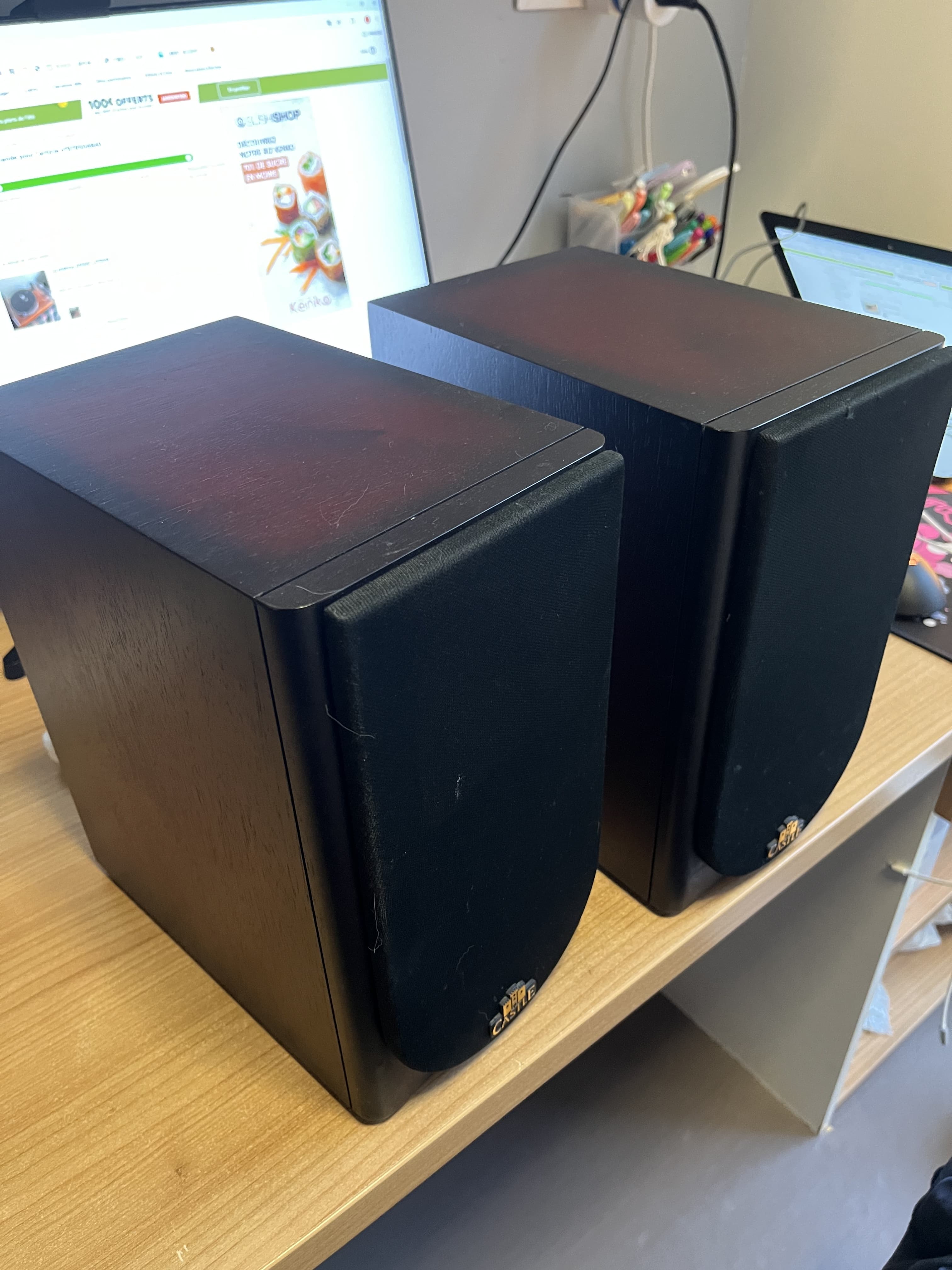 Castle Knight 1 – Enceintes hi-fi British sound très musicales