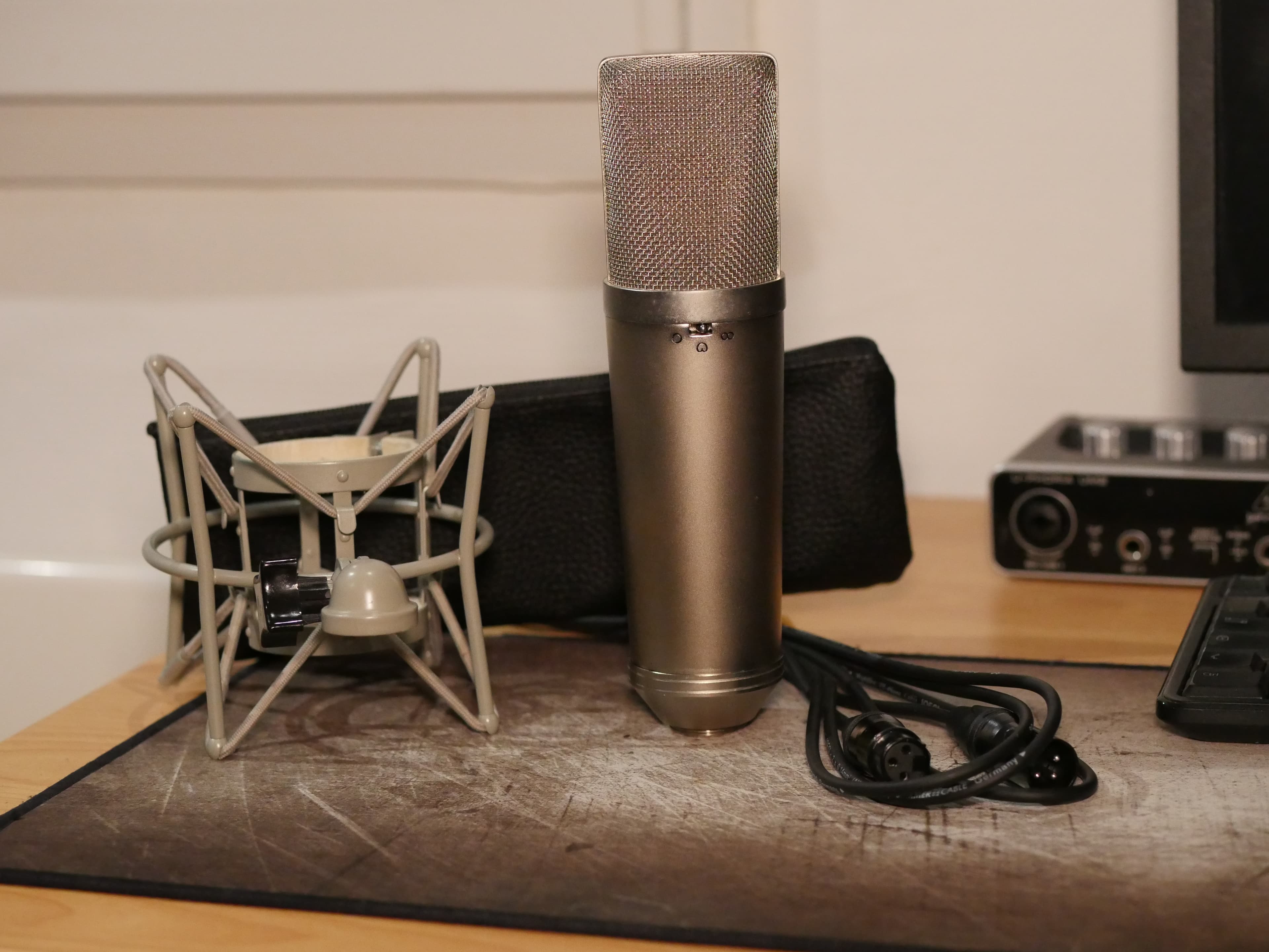 Microphone Studio U87 DIY – Mic & Mod – Capsule Microphone-Parts K87