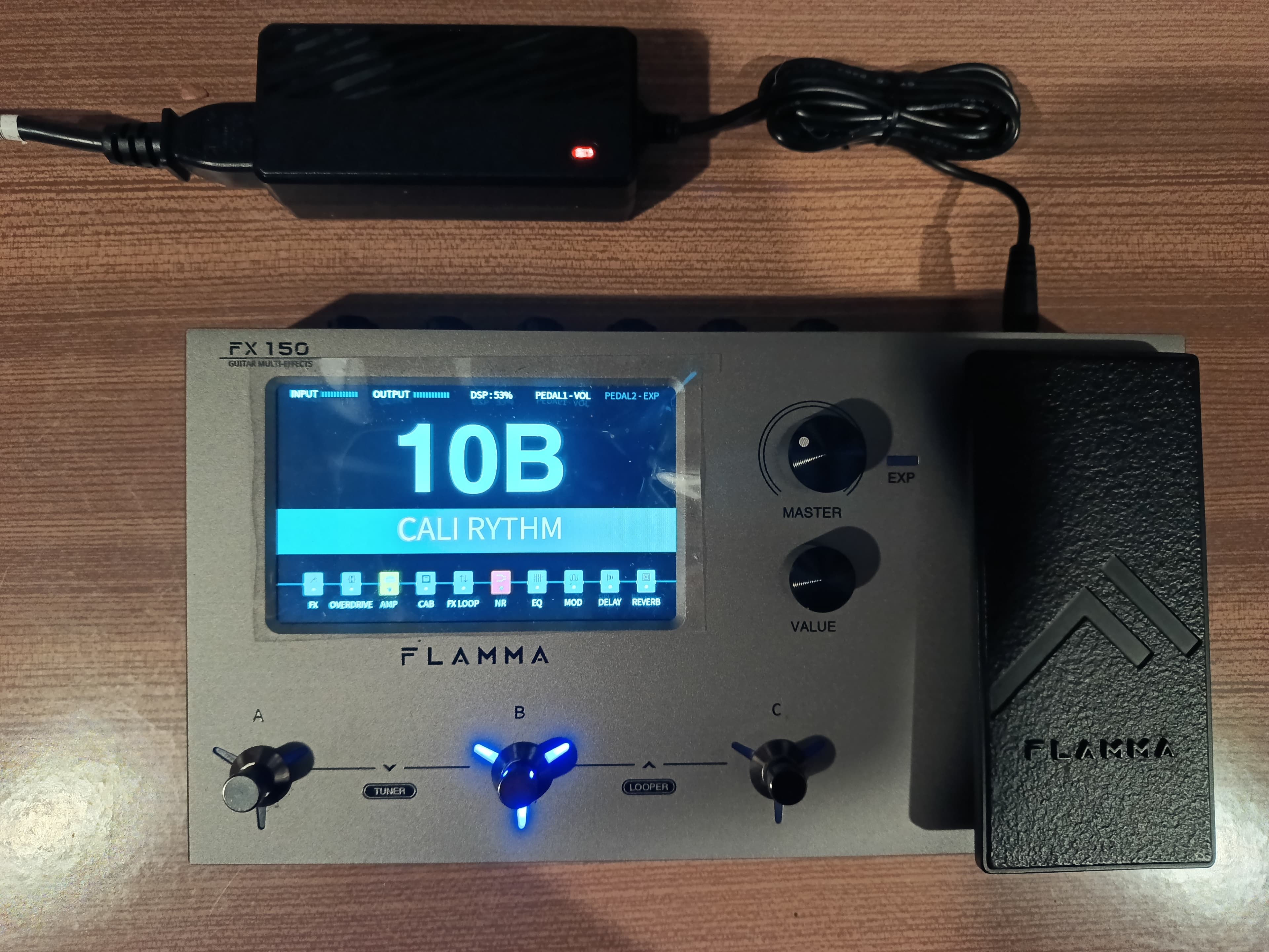 Multieffets guitare Flamma FX150