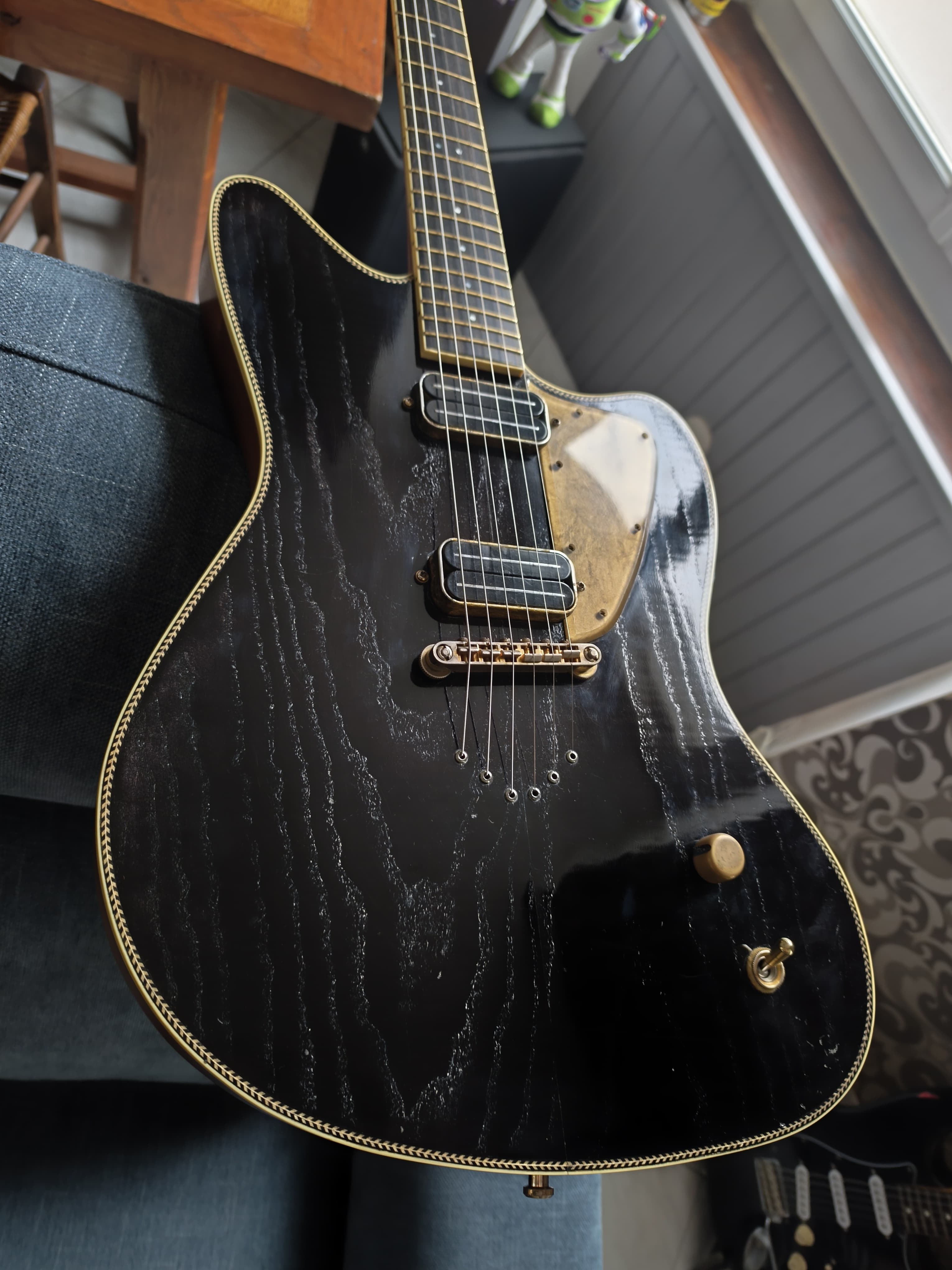 Guitare luthier jazzmaster
