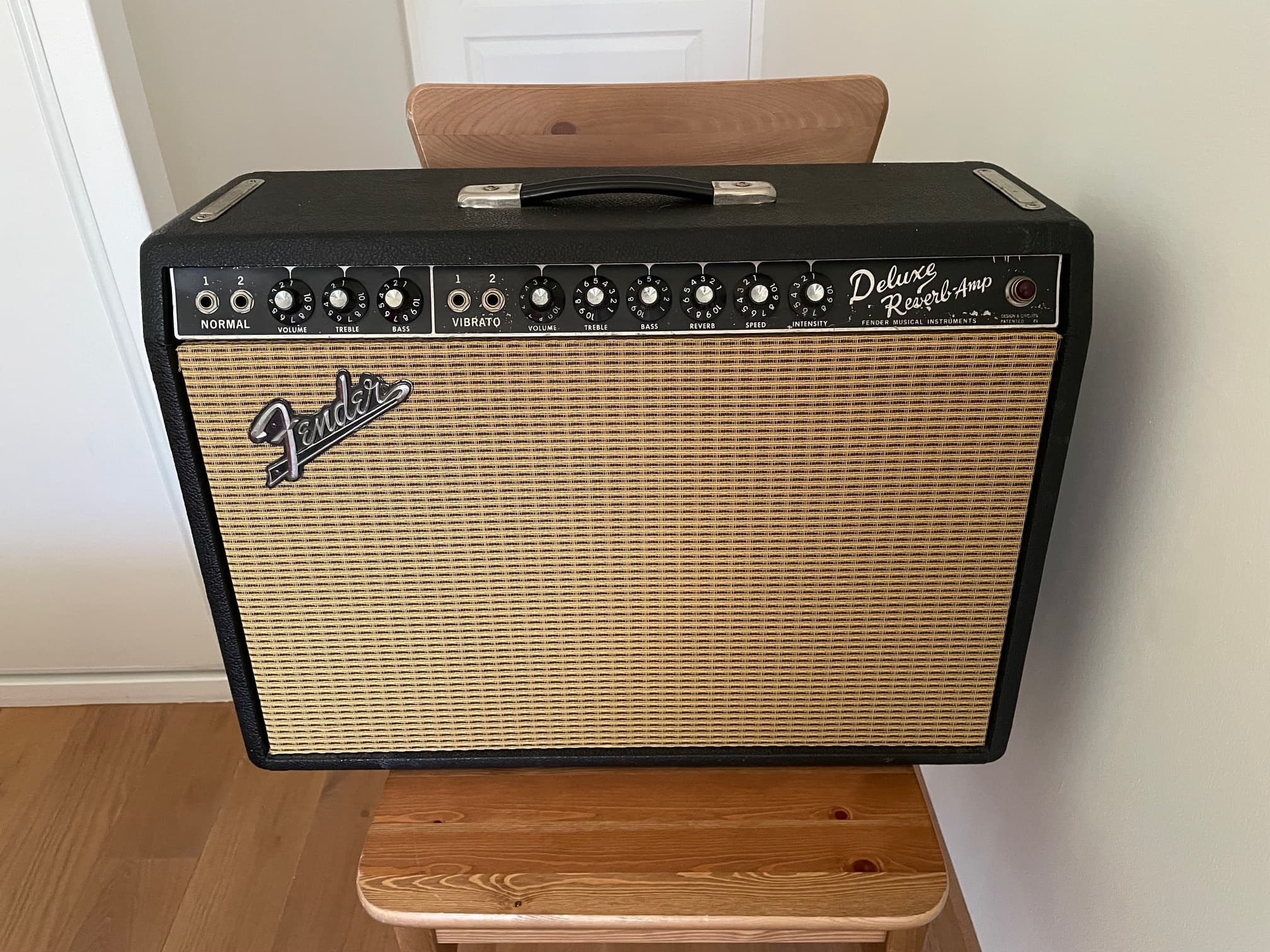 1966 Fender Deluxe Reverb Blackface