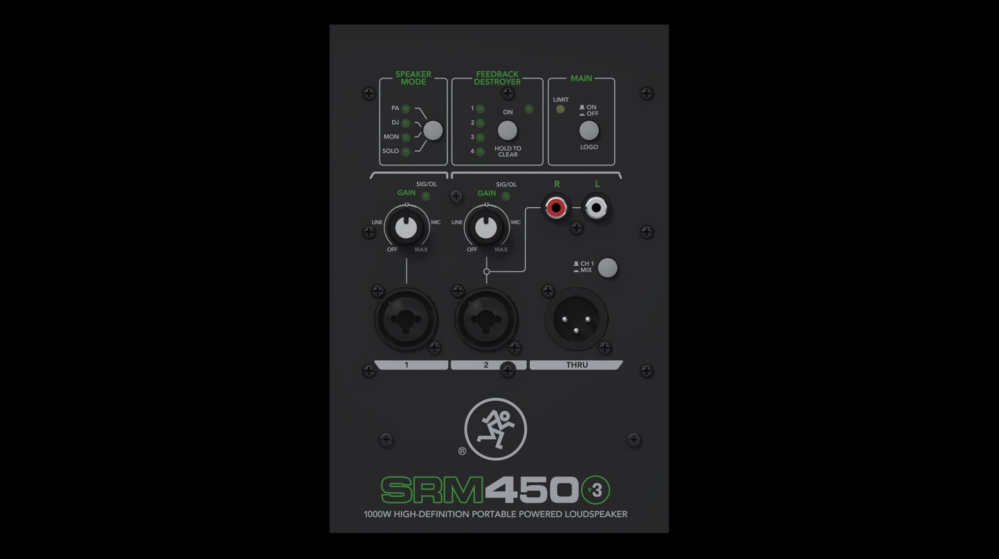 Vends Paire de Mackie SRM 450 V2