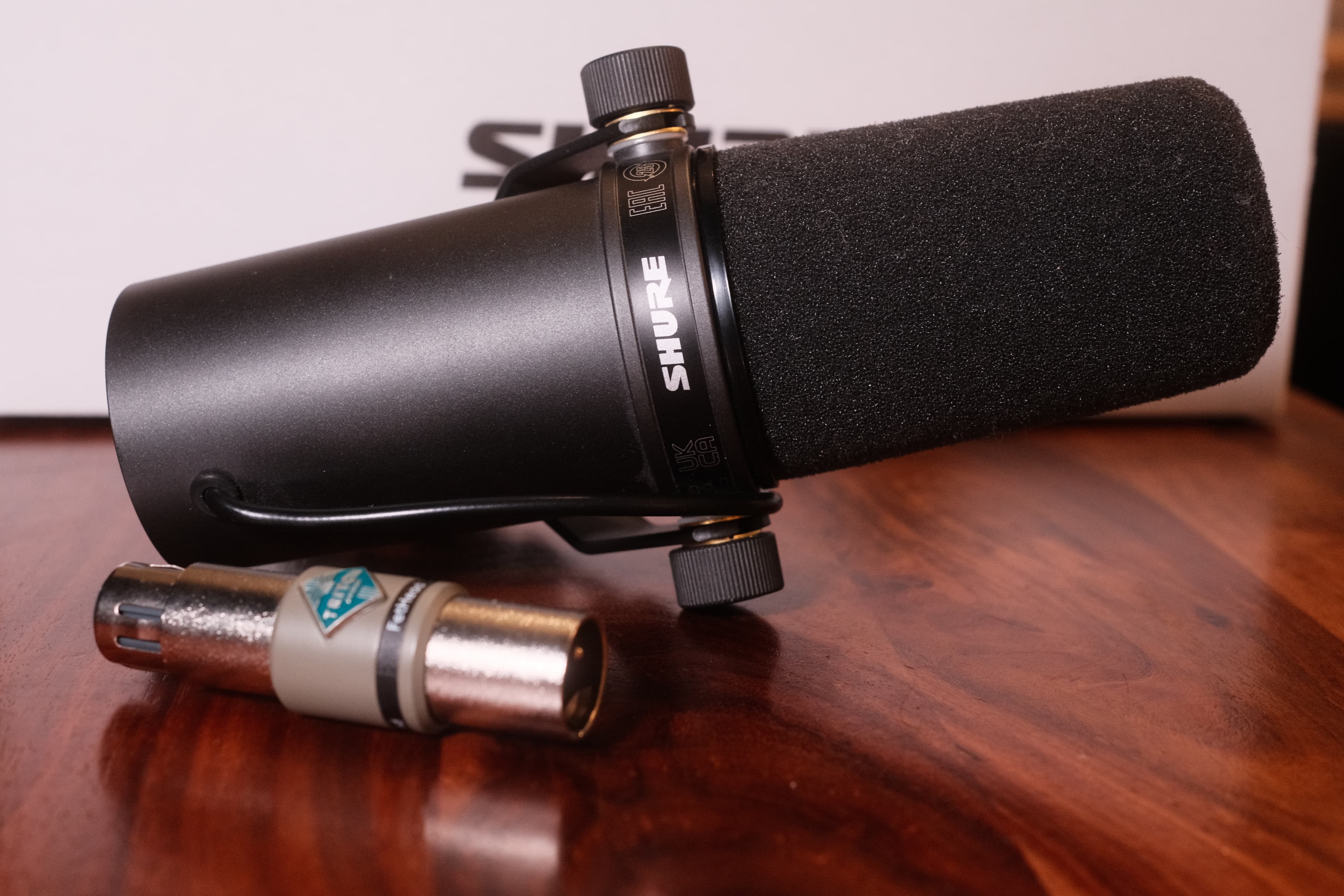 Sure SM7B + Préampli Triton Audio Fethead