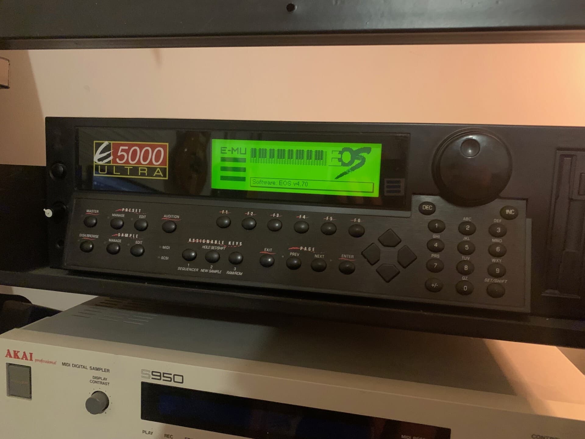 EMU E5000 Ultra + zulu scsi