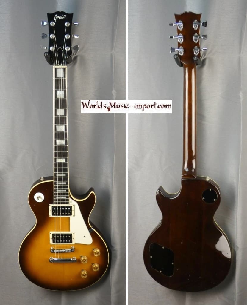 GRECO Les Paul EG-650 Sunburst 'Narumo' 1973 japon