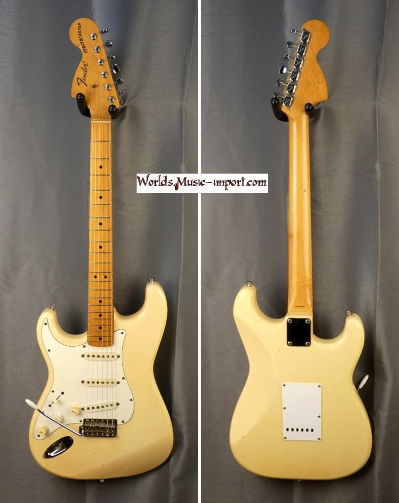 FENDER Stratocaster ST'68-TX LH White gaucher 1994 japon
