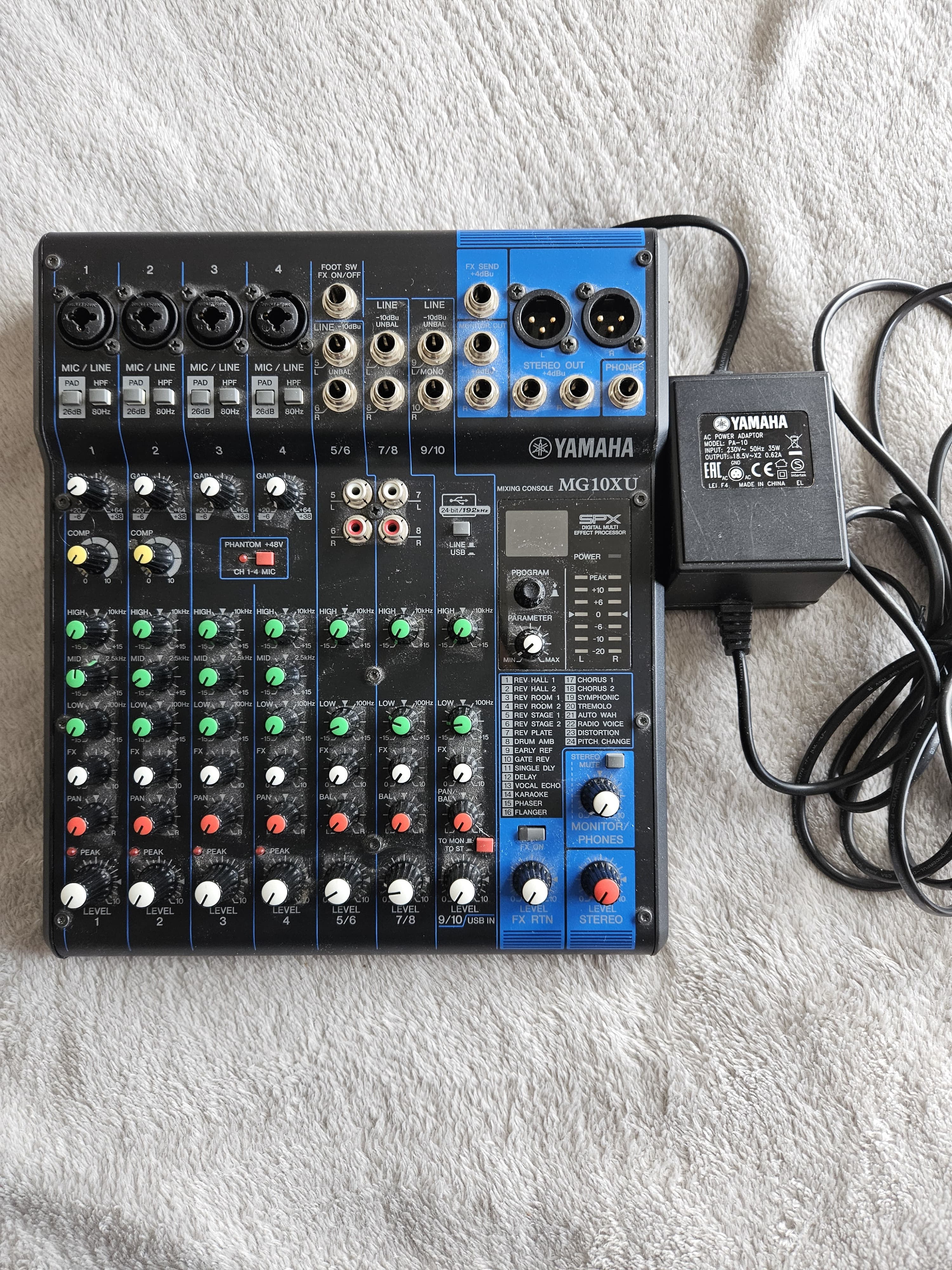 Vends table mixage MG 10 XU