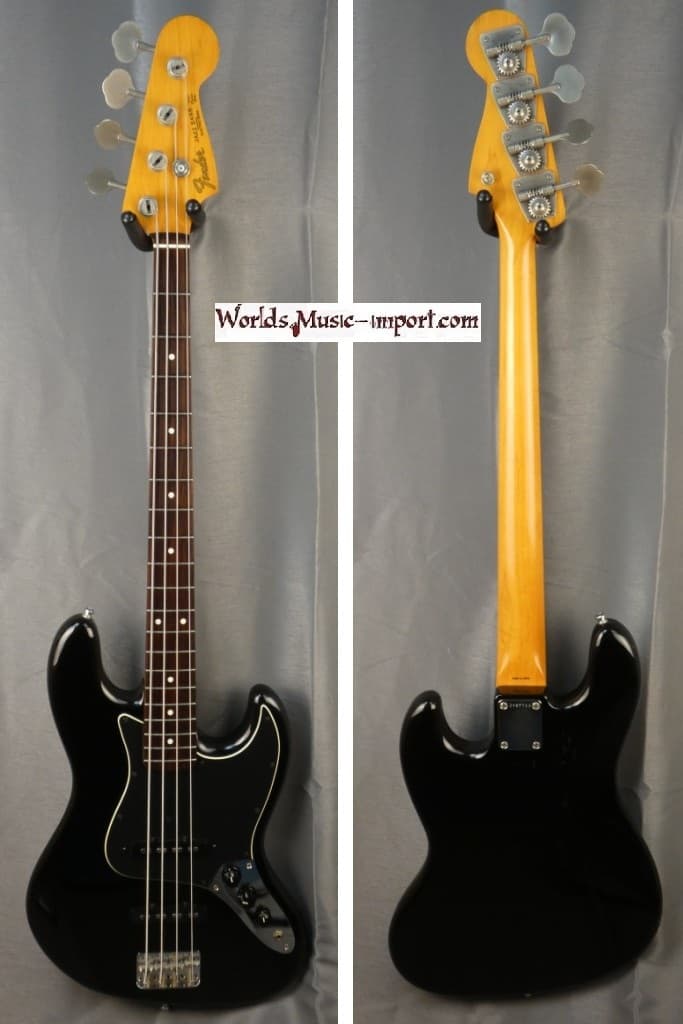 FENDER Jazz Bass JB'62 Black 'JV' 1984 japon import