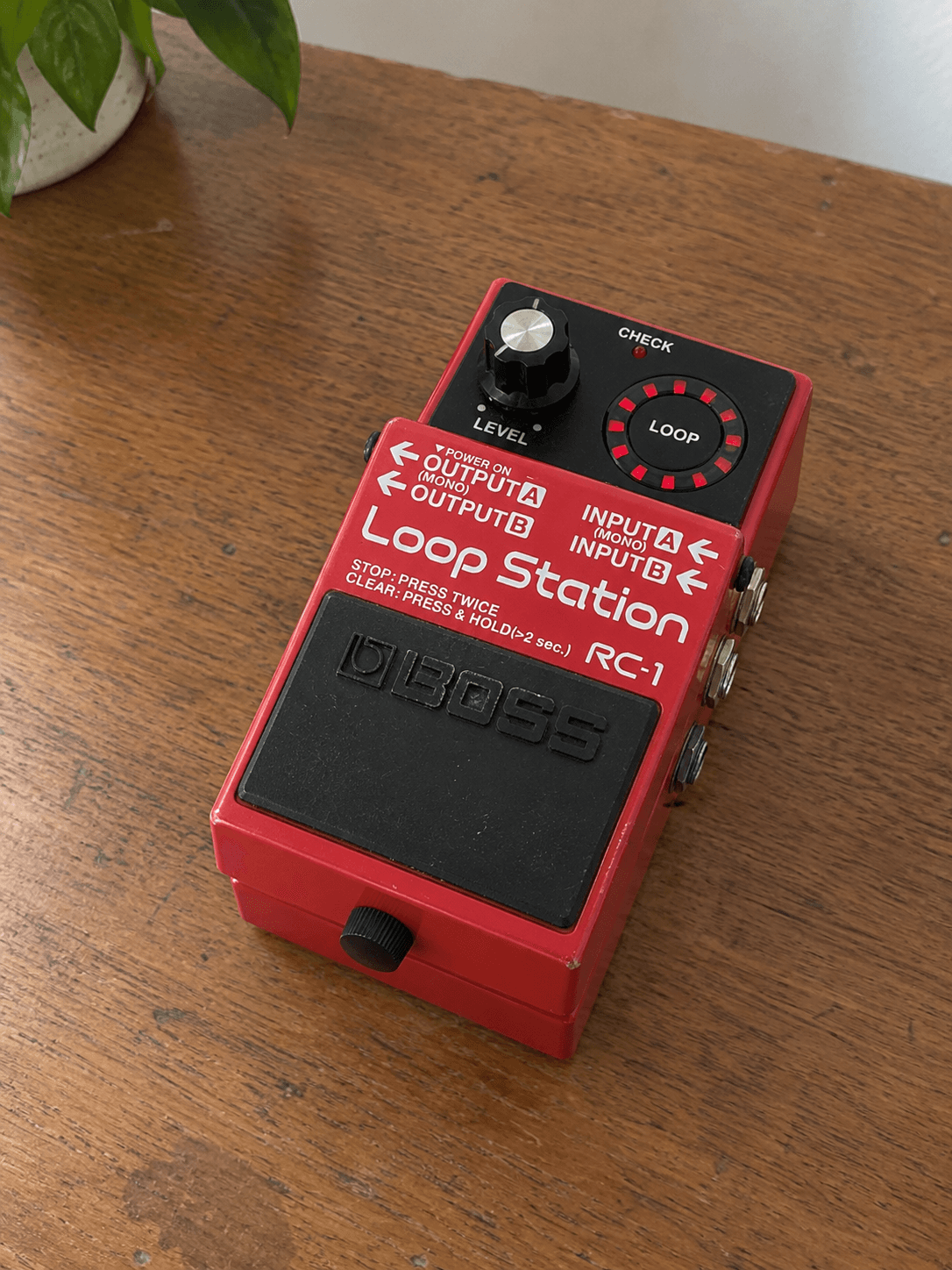 BOSS RC-1 Loop Station – Pédale Looper Guitare