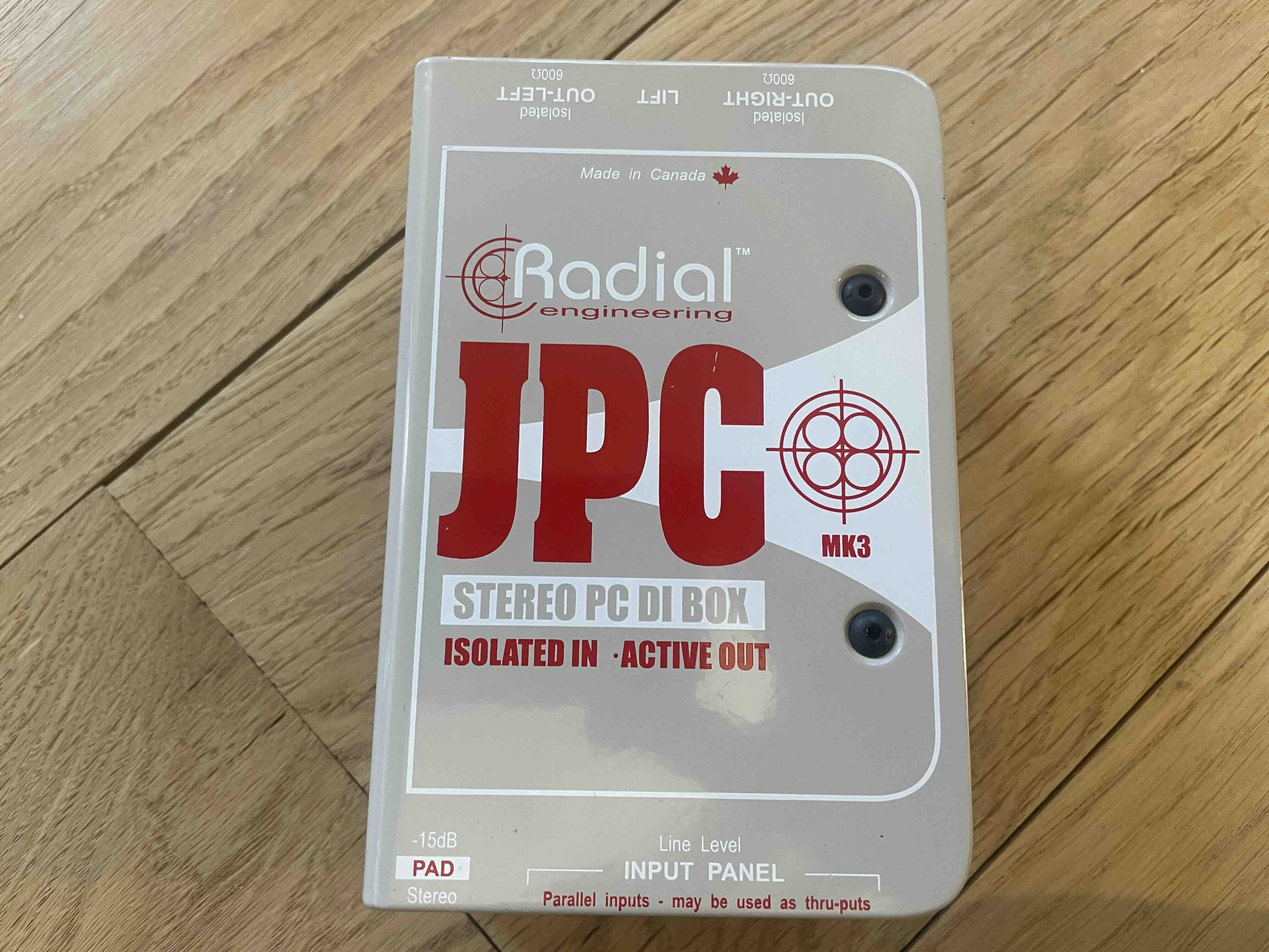 Vend Radial Jpc Neuve