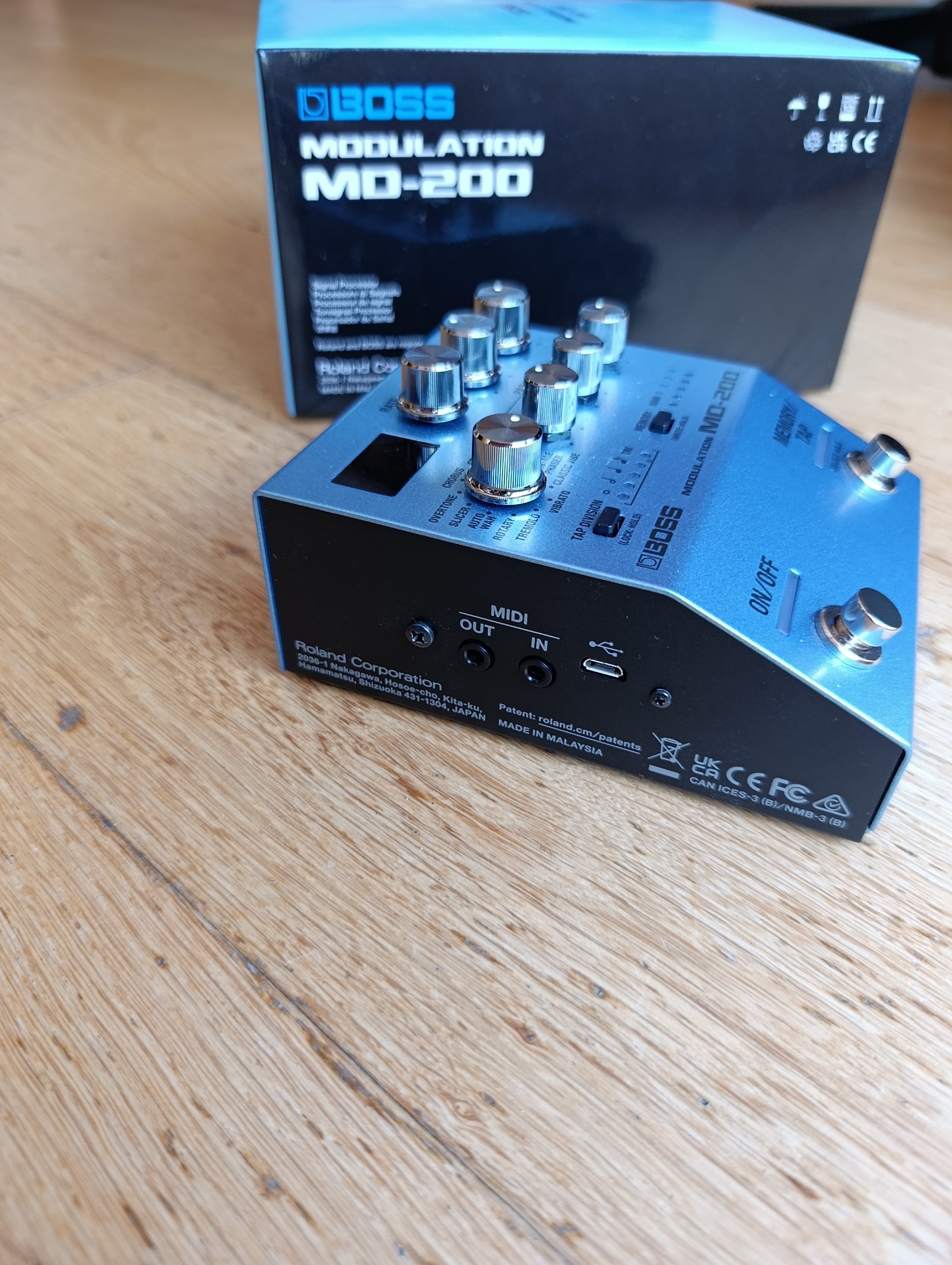 Vends BOSS MD 200 (comme neuf!)