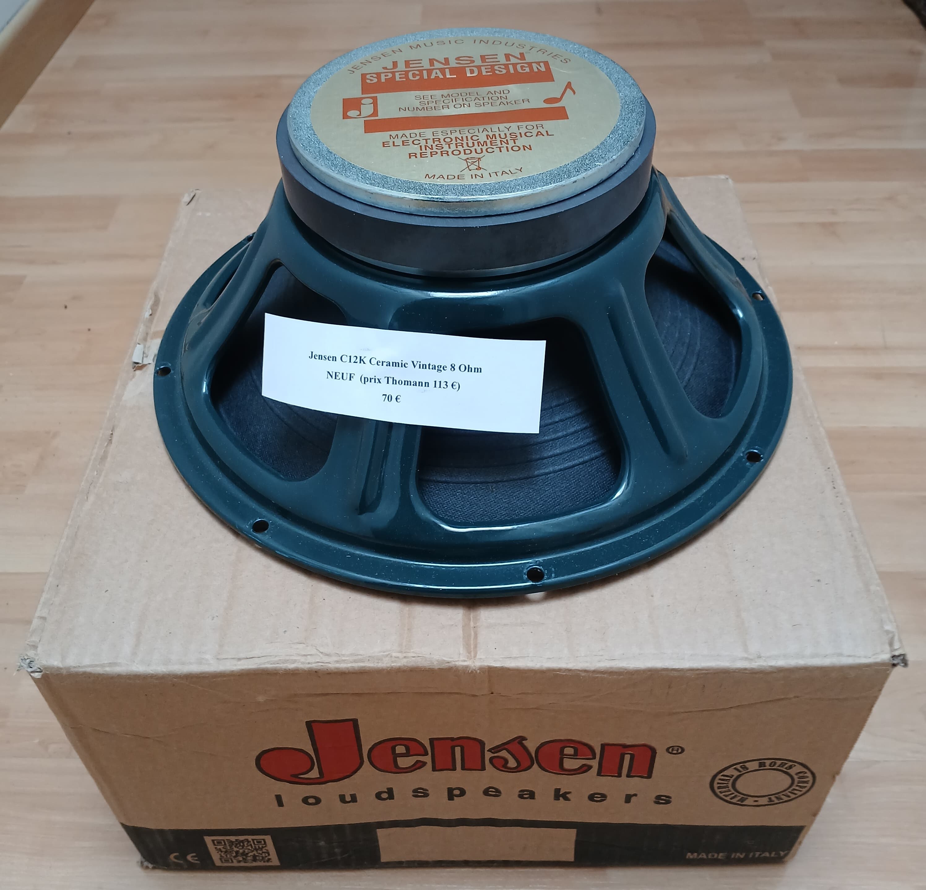 Jensen C12K Ceramic Vintage 8 ohms