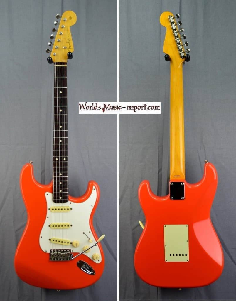 FENDER Stratocaster ST'62 FRD 1999 Fiesta Red japon