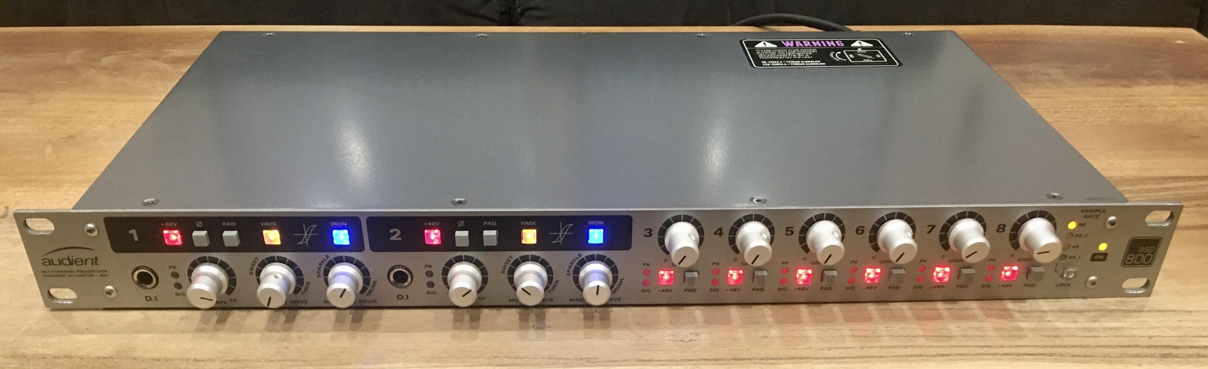 Vends Audient ASP800