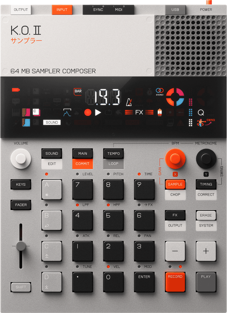 Vends Teenage Engineering EP-133 KO - état neuf + decksaver
