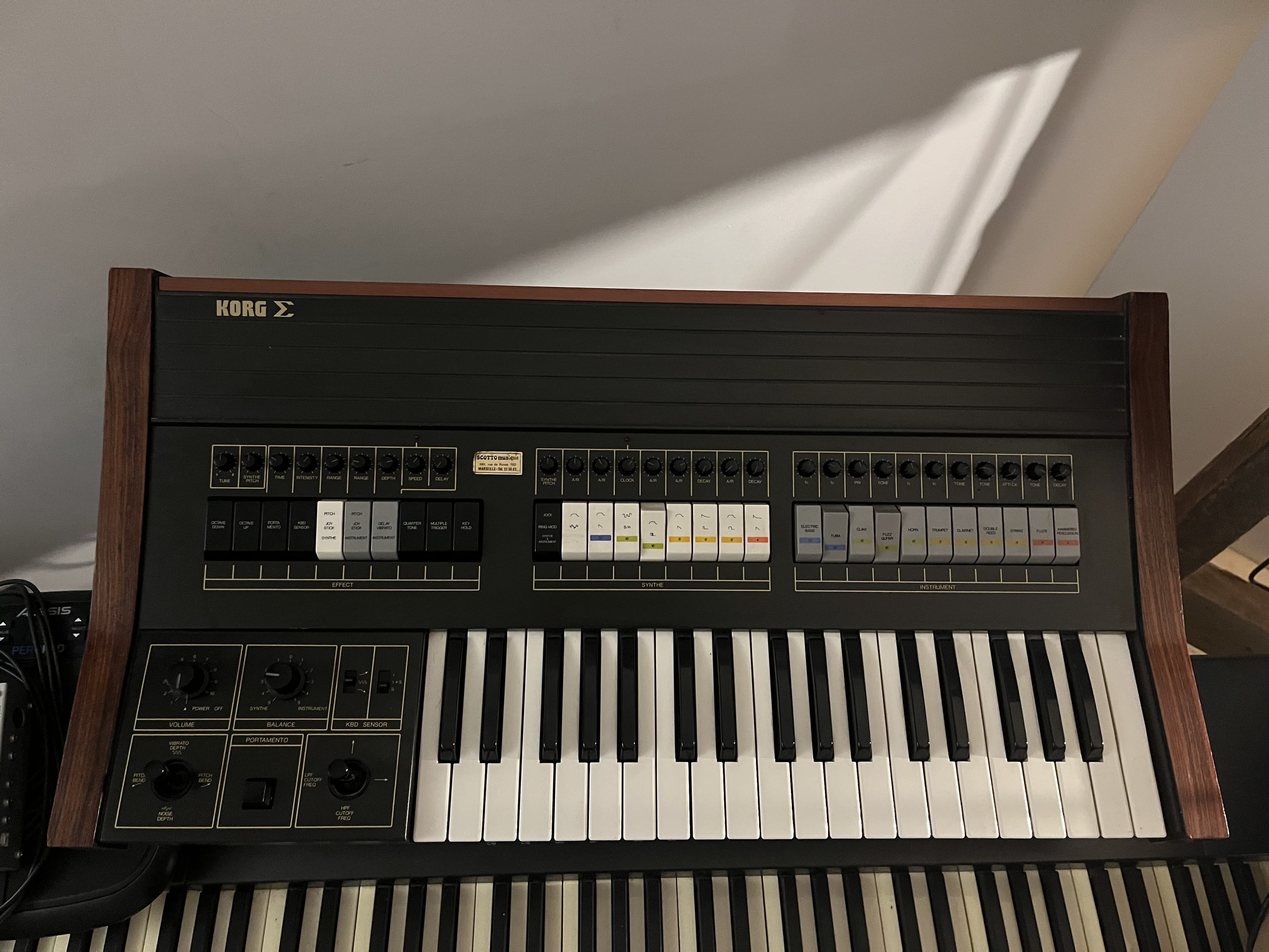 KORG SIGMA avec Kenton solo usb