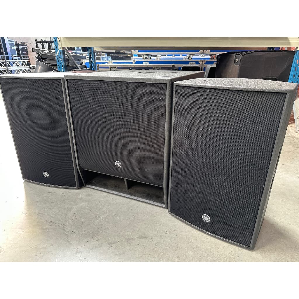 À VENDRE : YAMAHA DZR12 + DX18-XLF — UN SON SÉRIEUX, UNE PUISSANCE SÉRIEUSE ! ?