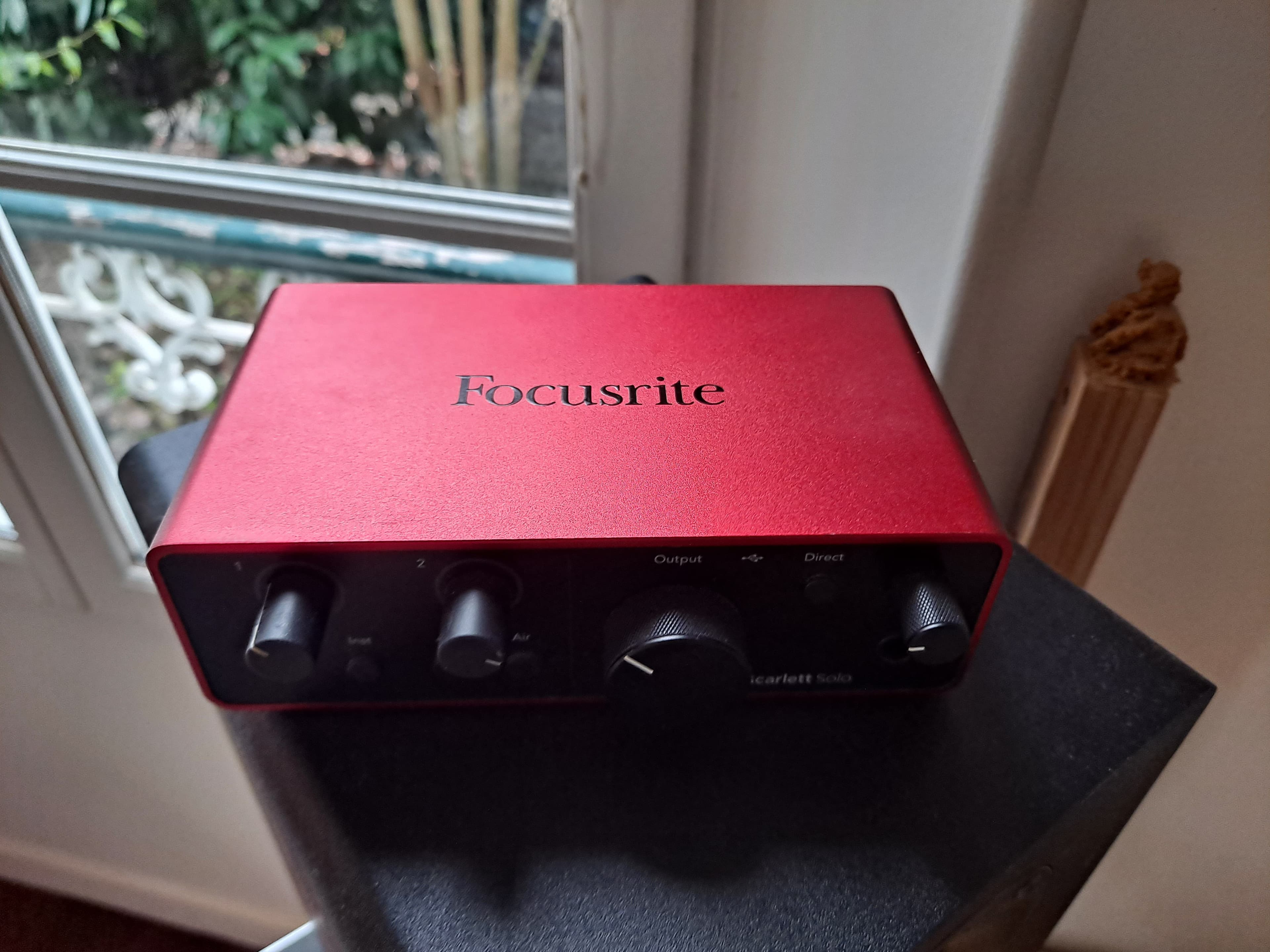 Focusrite Scarlett Solo 4e génération interface audio USB-C