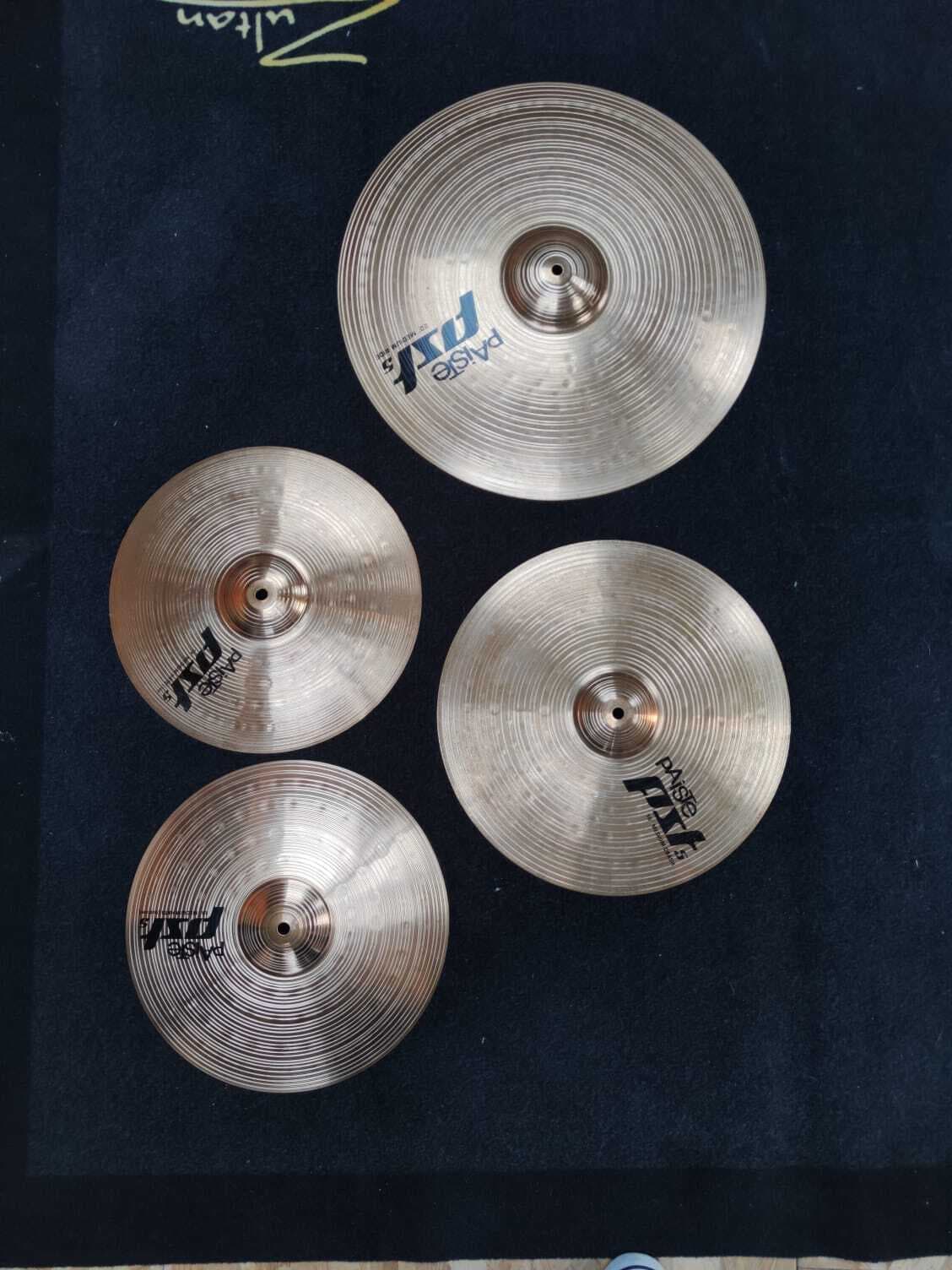 Vends jeu de cymbale Paiste pst 5, en bon état