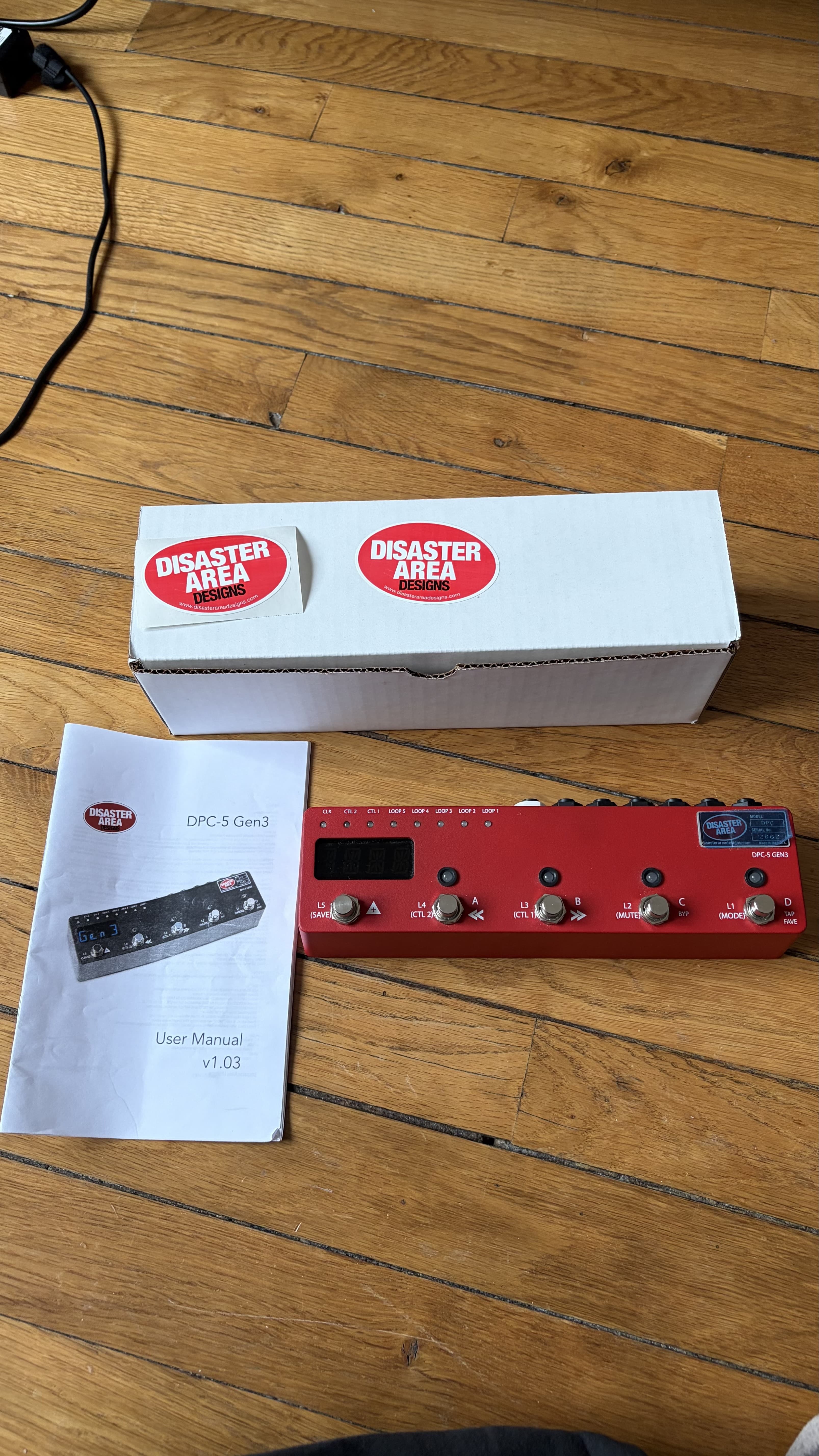 Vends Disaster Area DPC5 Gen3