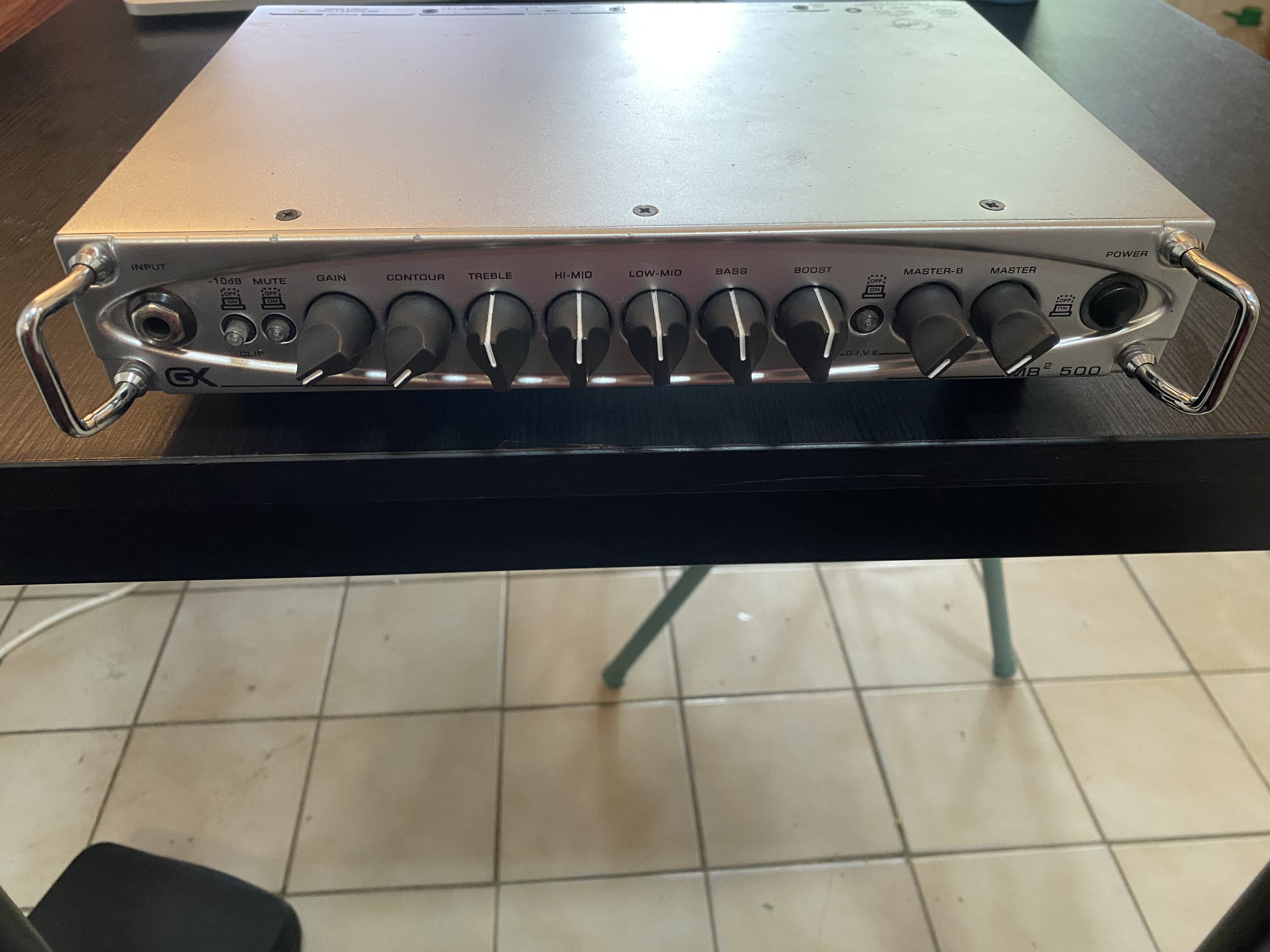Vends Cause double emploi, tête ampli Gallien Kruger MB(2) 500