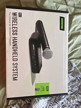Shure BLX24 - M17 SM58 - M17 Radio Microfono SM58