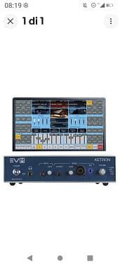 Ketron EVM con monitor touch borsa e cavi
