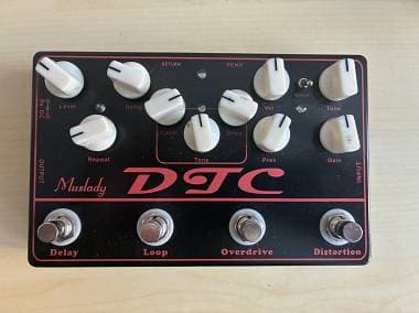 Vendo-scambio Pedaliera Overdrive Distorsore Delay
