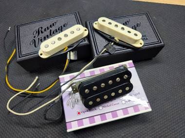 Set HSS Pickup Raw Vintage RV50 e RV PAF