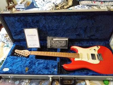 Schecter Custom Shop Traditional R66 Santa Fè Red Roasted 2020