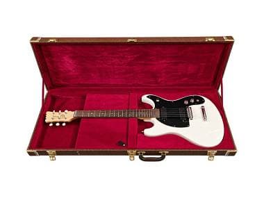 HALLMARK COMMANDO WHITE ( MOSRITE VENTURES II / MKII JOHNNY RAMONE ) + CASE