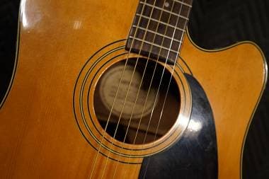 Chitarra acustica vintage SAMICK dreadnought Amplificata