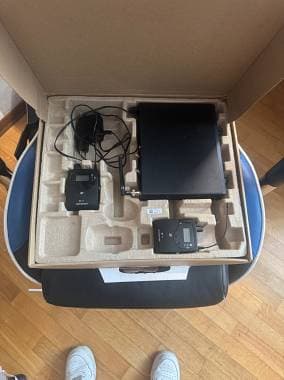 In ear monitor wireless ew IEM G4 twin Sennheiser