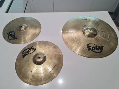 Set Piatti Solar by Sabian Ride e Hihat 14 e 20