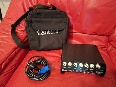 QUILTER LABORATORIES TONE BLOCK 202 (FENDER BLACKFACE) TESTATA 200W CON BORSA