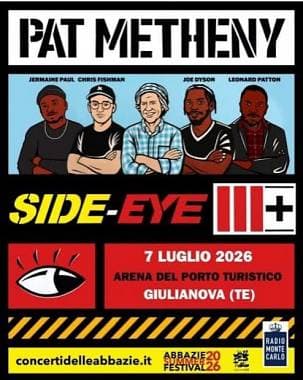 Due biglietti P.Metheny - 07-07-26 Giulianova (Te)