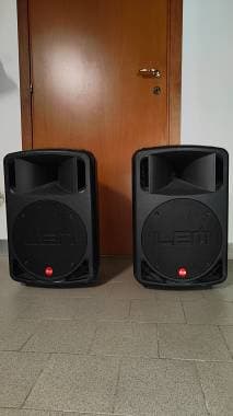 Cassa amplificata LEM d400 - COPPIA leggi bene!