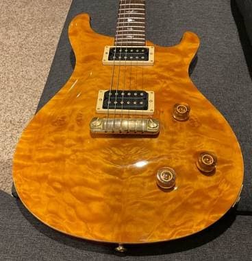 PRS Custom 22 Quilt 10-Top 1994 - Vintage Yellow, hardware oro
