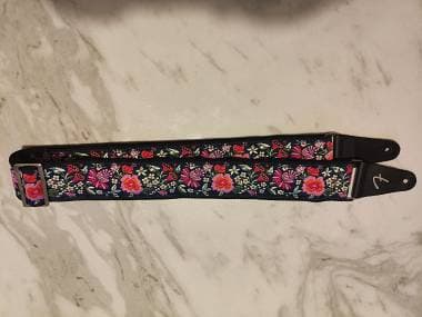 Fender tracolla chitarra Mosaic Jacquard Strap - BL