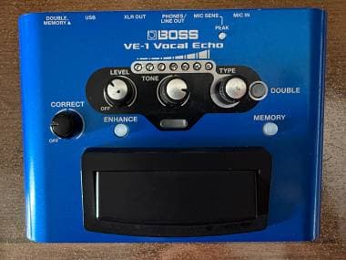 Boss ve-1vocal echo